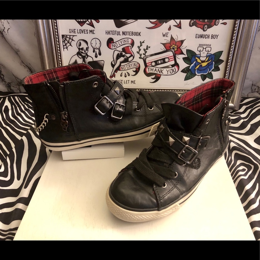 Punk Rock High Top Sneakers